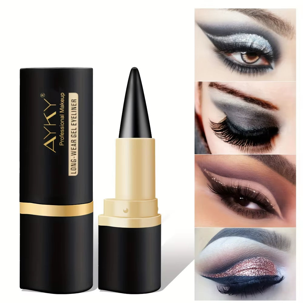 GlideLine™ by AYKY – Matte Glitter Waterproof Eyeliner Balm